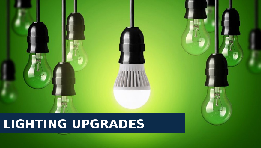 Lighting upgrades Hayes